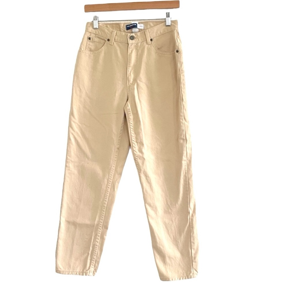 Liz Claiborne | Vintage High rise mom jeans yellow classic fit denim 100…